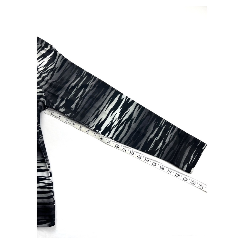 Fila Sport Zebra Animal Print Zip Sweater Small - Picture 6 of 10